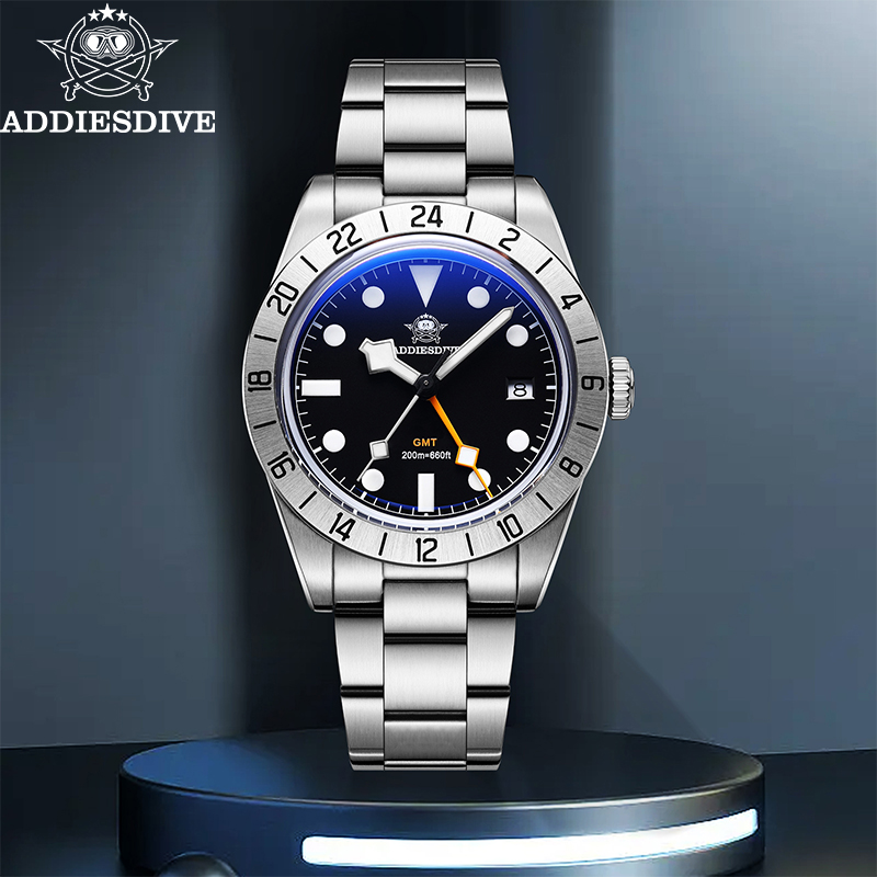 Stainless Bracelet Diver - ADDIESDIVE New Luxury Men's Watch 200