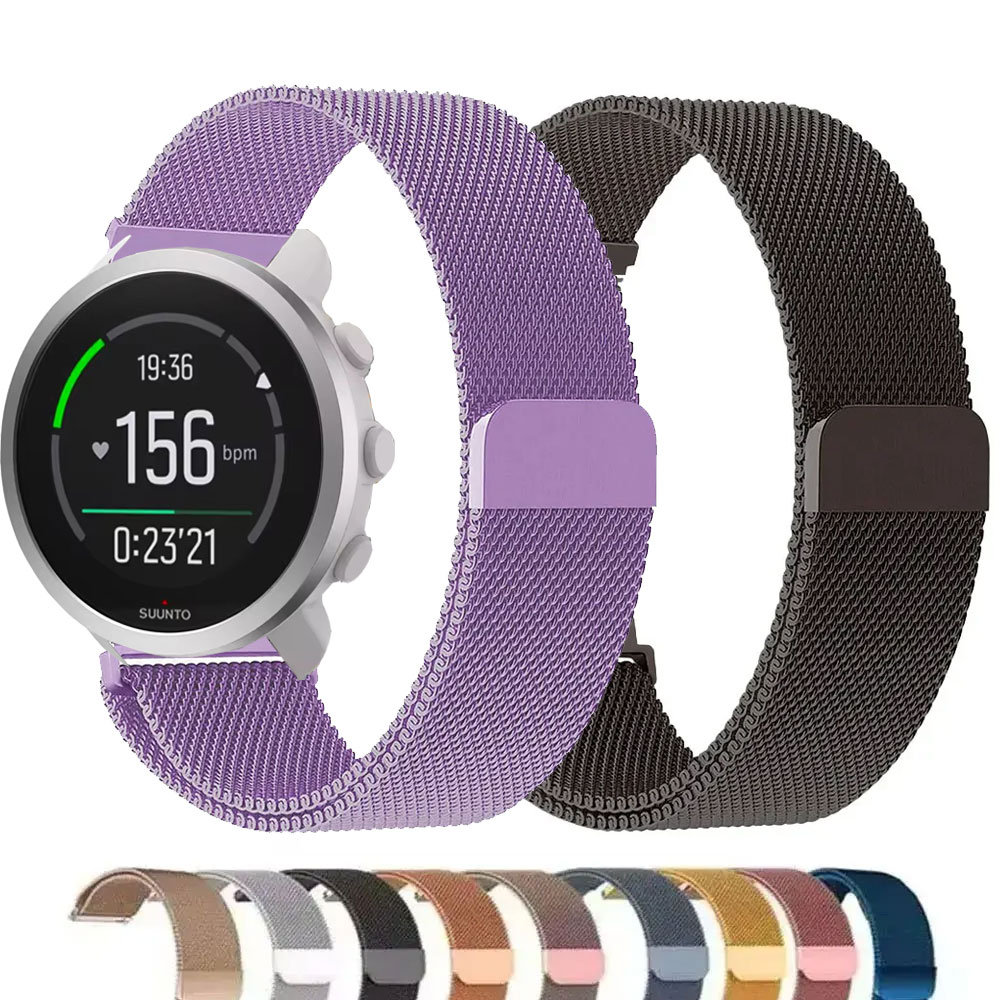Milanese Loop Magnetic - 20mm 22mm Milaneses Loop For Suunto