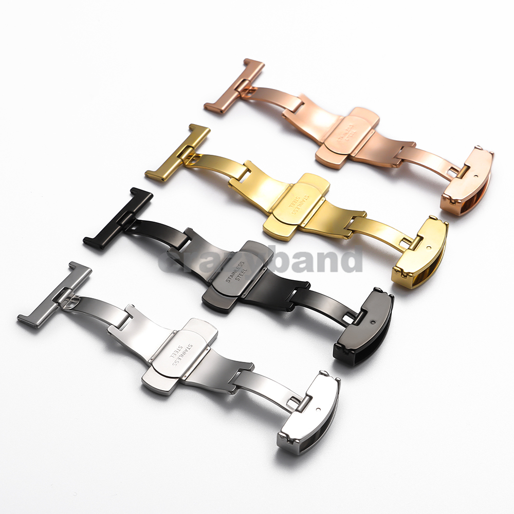 Stainless Steel Universal Butt - Butterfly Clasp Deployant avaliação e preço