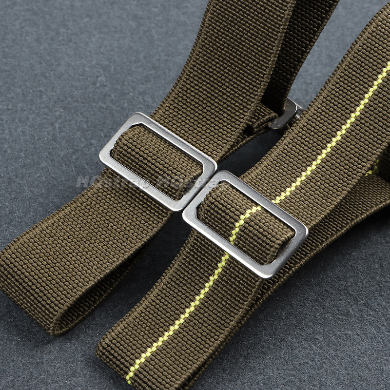 18/20/22mm Elastic Nylon Watch - Parachute Strap Elastic avaliação e preço