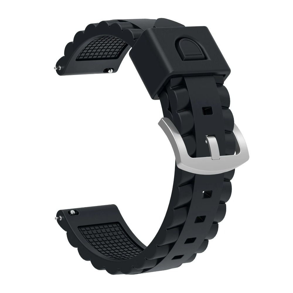 Soft Silicone Strap For 20mm 2 - Silicone Watch Band 22Mm avaliação e preço