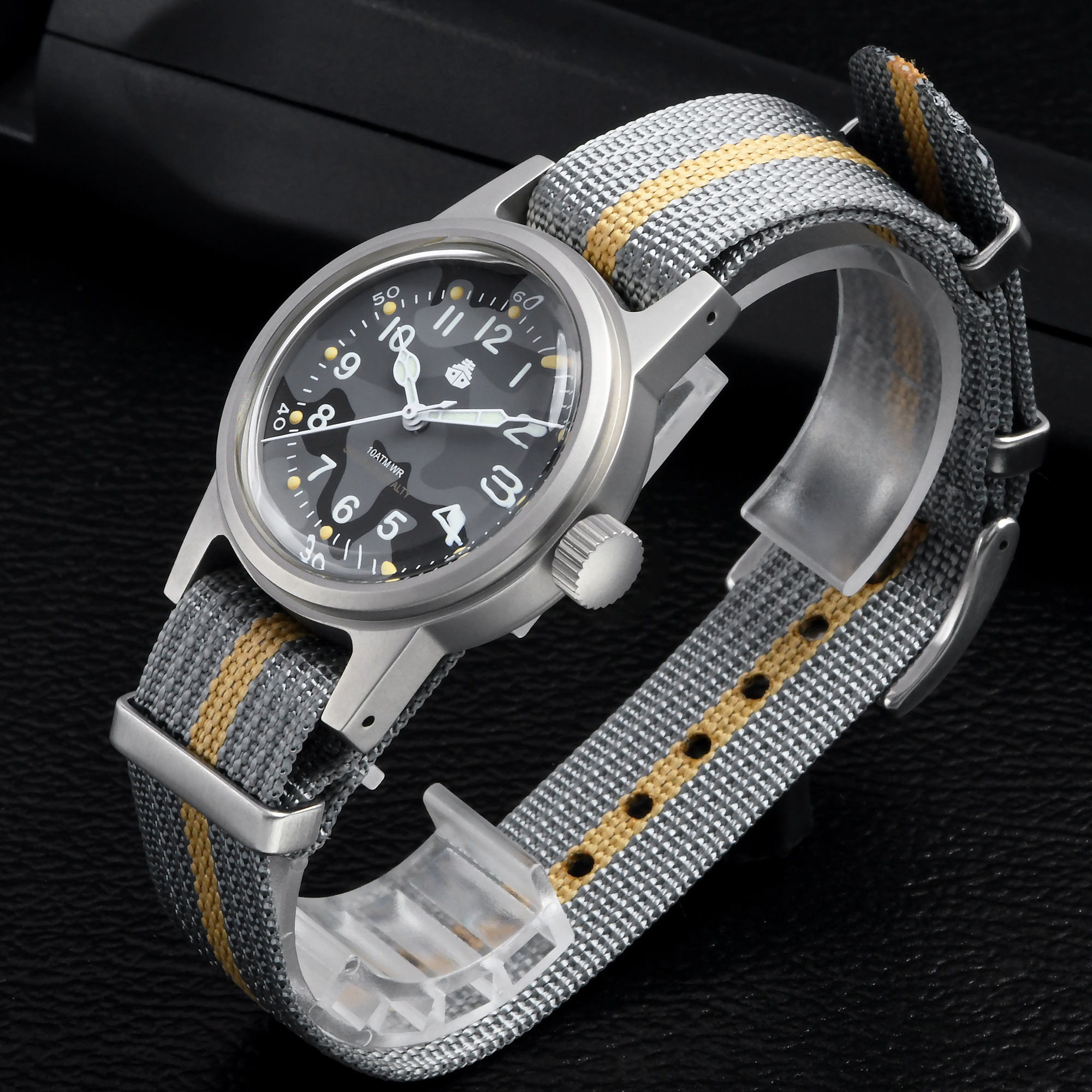 TEKAPO Replica World War II Re - Canvas Strap Watch avaliação e preço