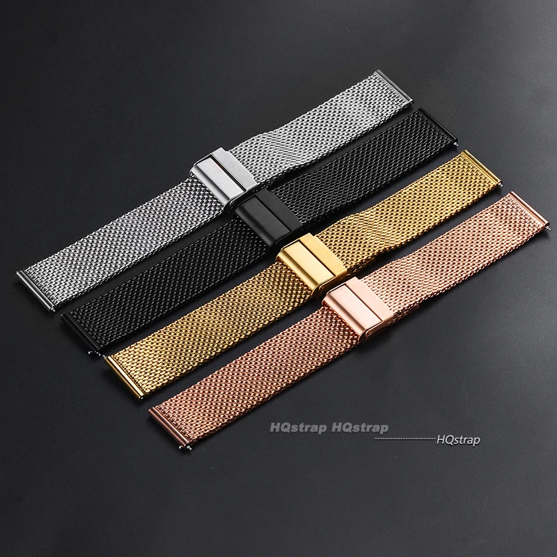 0.6mm 1.0mm Milanese Mesh Stra - Mesh Strap Metal avaliação e preço