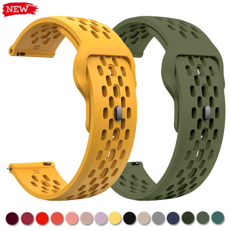 18mm 20mm 22mm Silicone Strap  - Nato Strap Nylon avaliação e preço