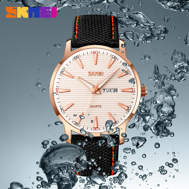 SKEMI Multifunctional Waterpro - Canvas Strap Watch avaliação e preço