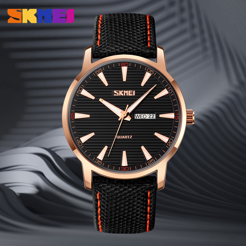 SKEMI Multifunctional Waterpro - Canvas Strap Watch avaliação e preço