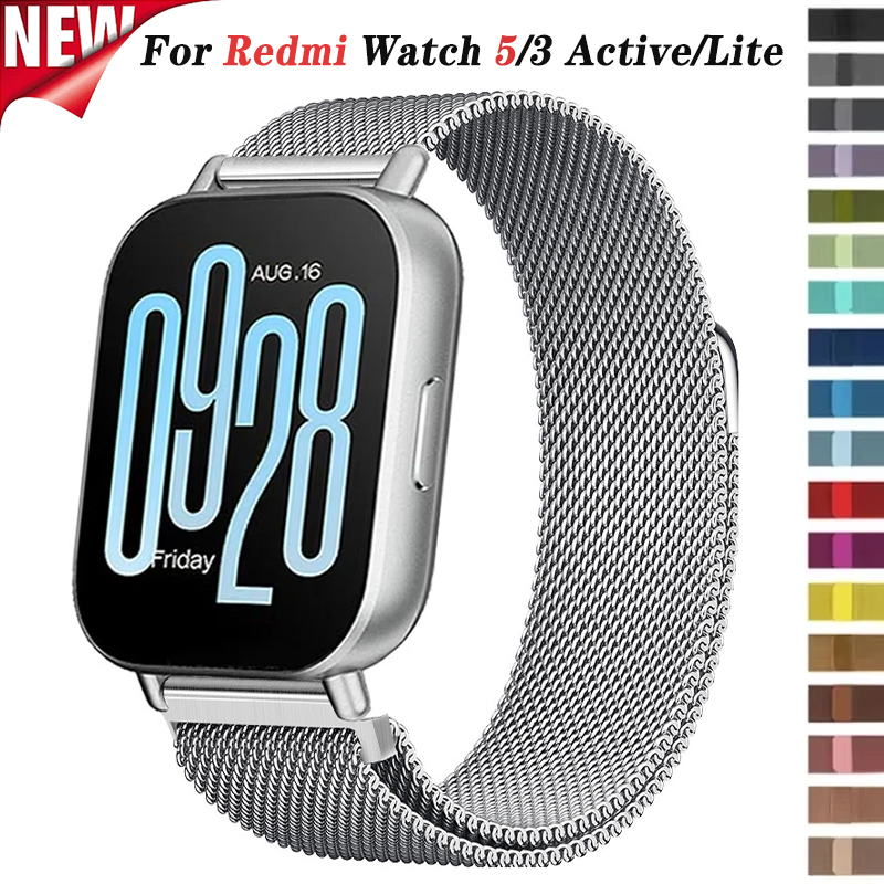 Milanese Strap for Xiaomi Redm - Milanese Loop Magnetic avaliação e preço