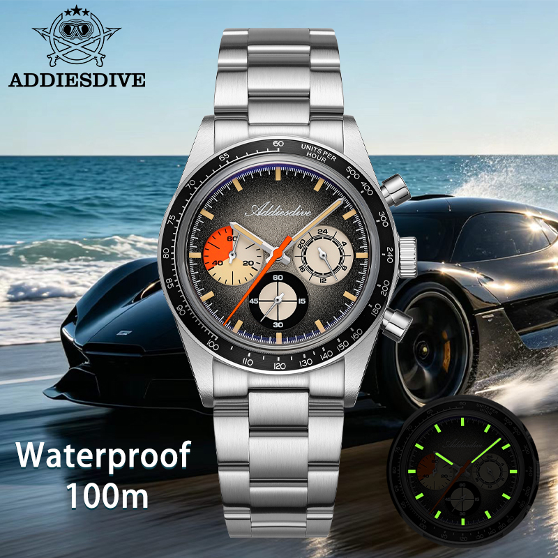 ADDIESDIVE 2026 NEW Chronograp - Tropic Strap Vintage avaliação e preço