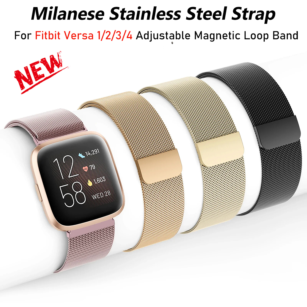 Milanese Strap for Fitbit Vers - Milanese Loop Magnetic avaliação e preço