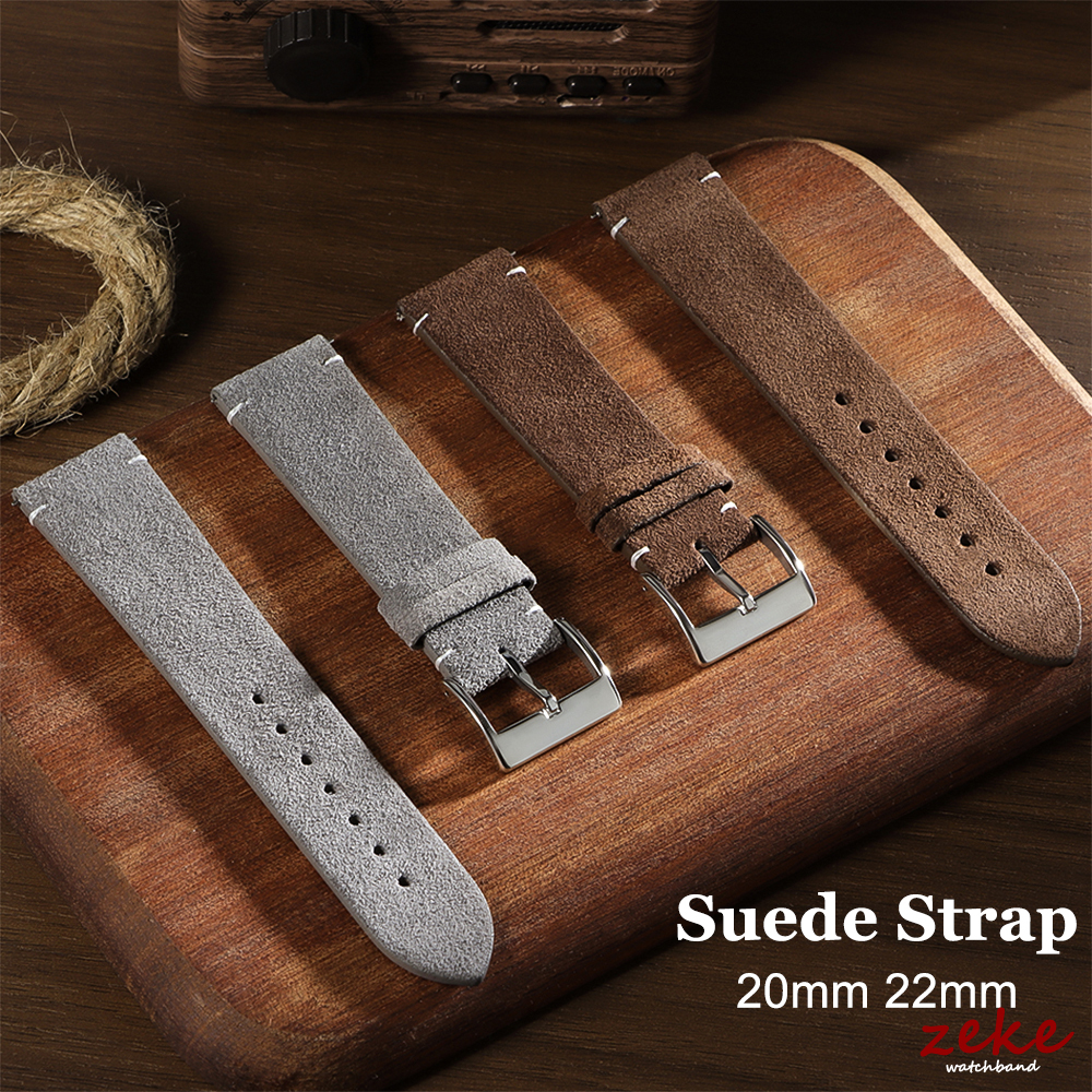20mm 22mm Wristband Quick Rele - Suede Strap Watch avaliação e preço