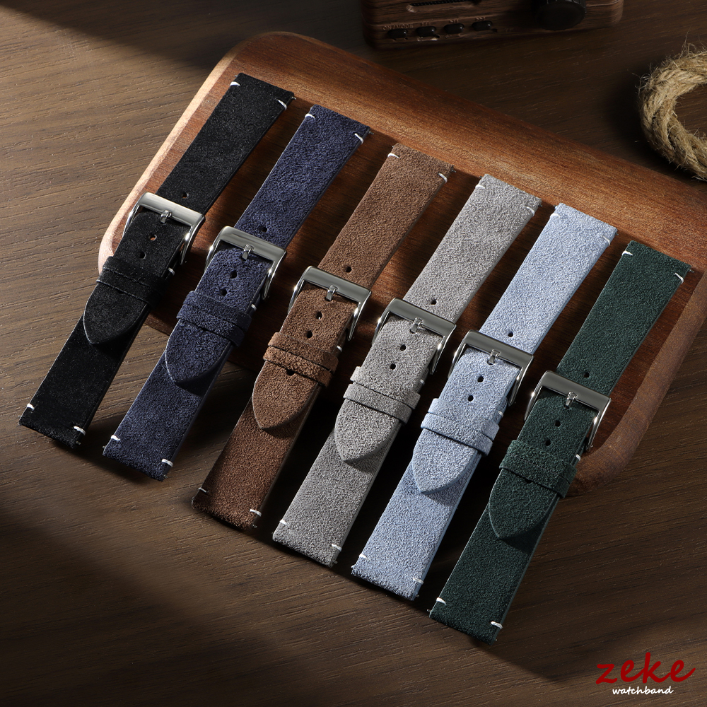 20mm 22mm Wristband Quick Rele - Suede Strap Watch avaliação e preço