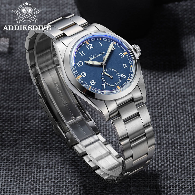 ADDIESDIVE 36mm Men's Quartz W - Stainless Bracelet Diver avaliação e preço