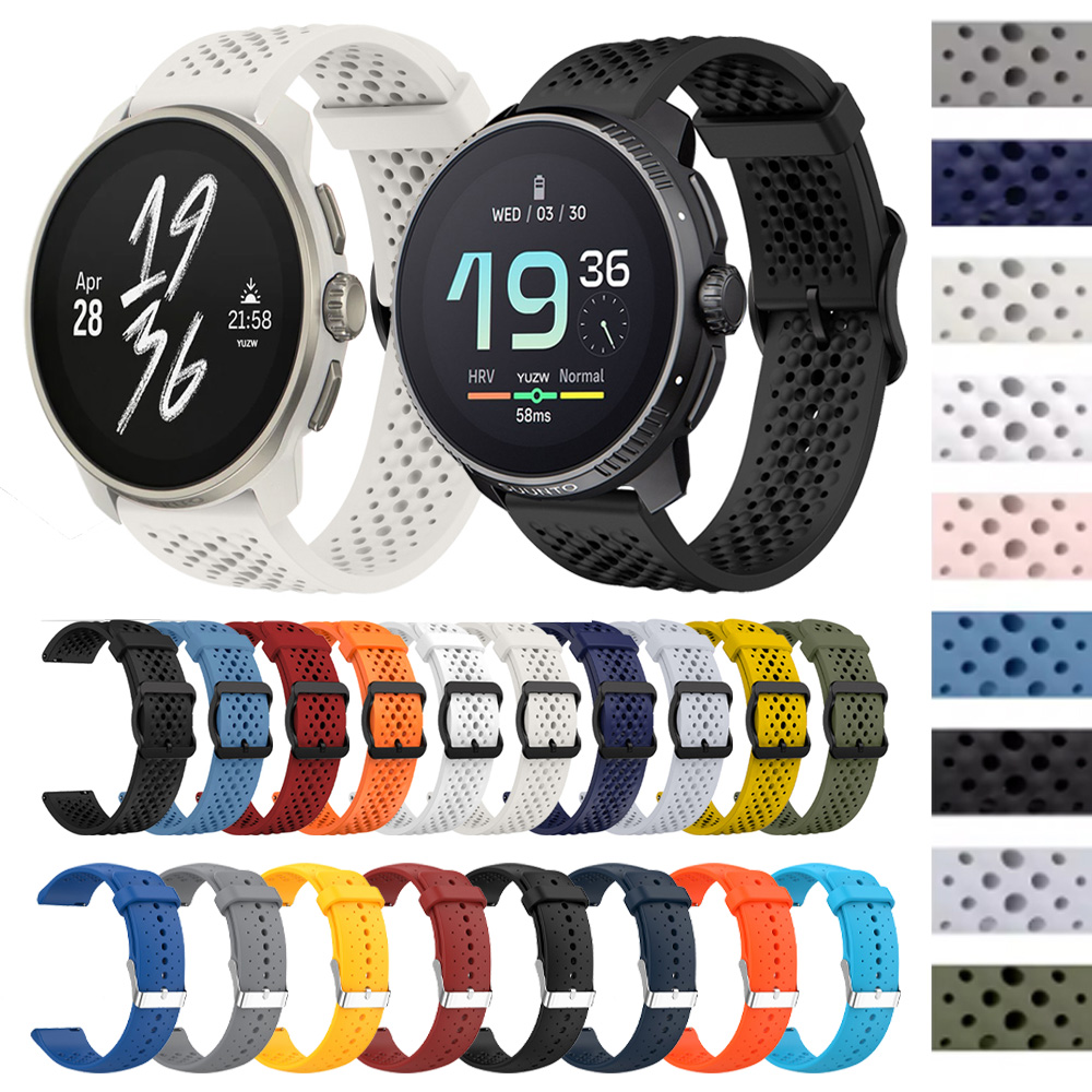 22mm Sports Silicone Strap For - Silicone Watch Band 22Mm avaliação e preço