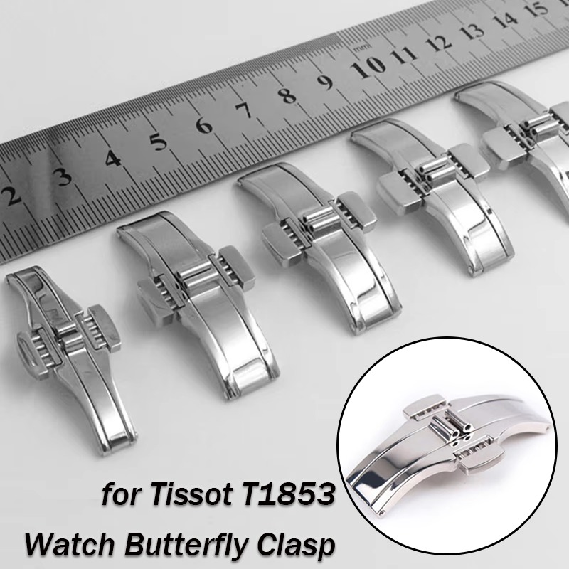 for Tissot T1853 Watch Band Bu - Butterfly Clasp Deployant avaliação e preço