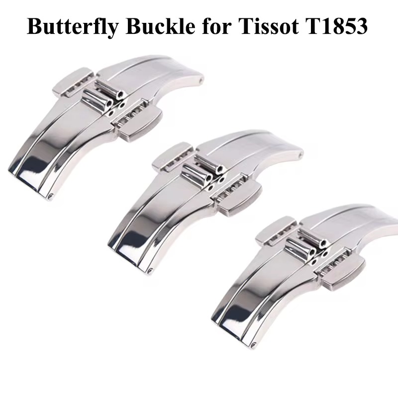 for Tissot T1853 Watch Band Bu - Butterfly Clasp Deployant avaliação e preço