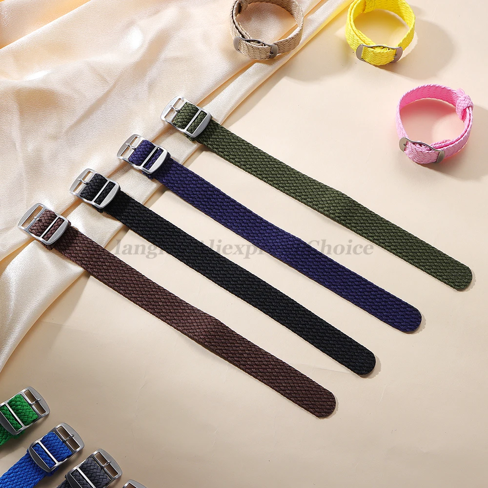 14mm 16mm 18mm 20mm 22mm Fabri - Perlon Strap Woven avaliação e preço