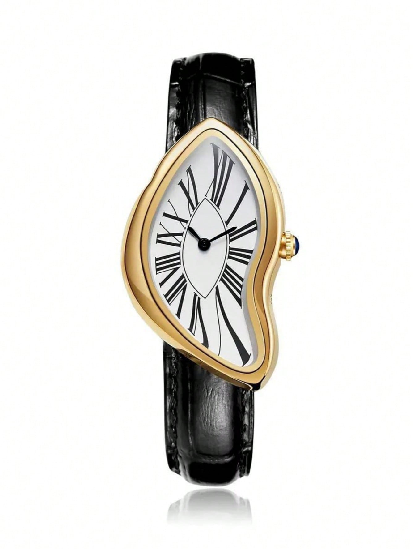 Creative Melt Luxury Watch for - Leather Watch Band Men avaliação e preço