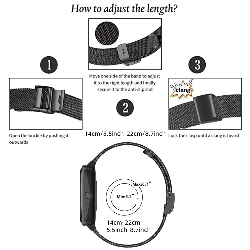 Metal Bands for Garmin Venu X1 - Mesh Strap Metal avaliação e preço