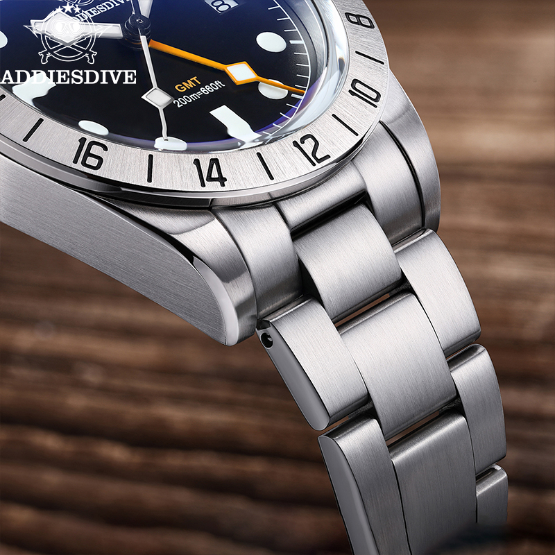 ADDIESDIVE New Luxury Men's Wa - Stainless Bracelet Diver avaliação e preço