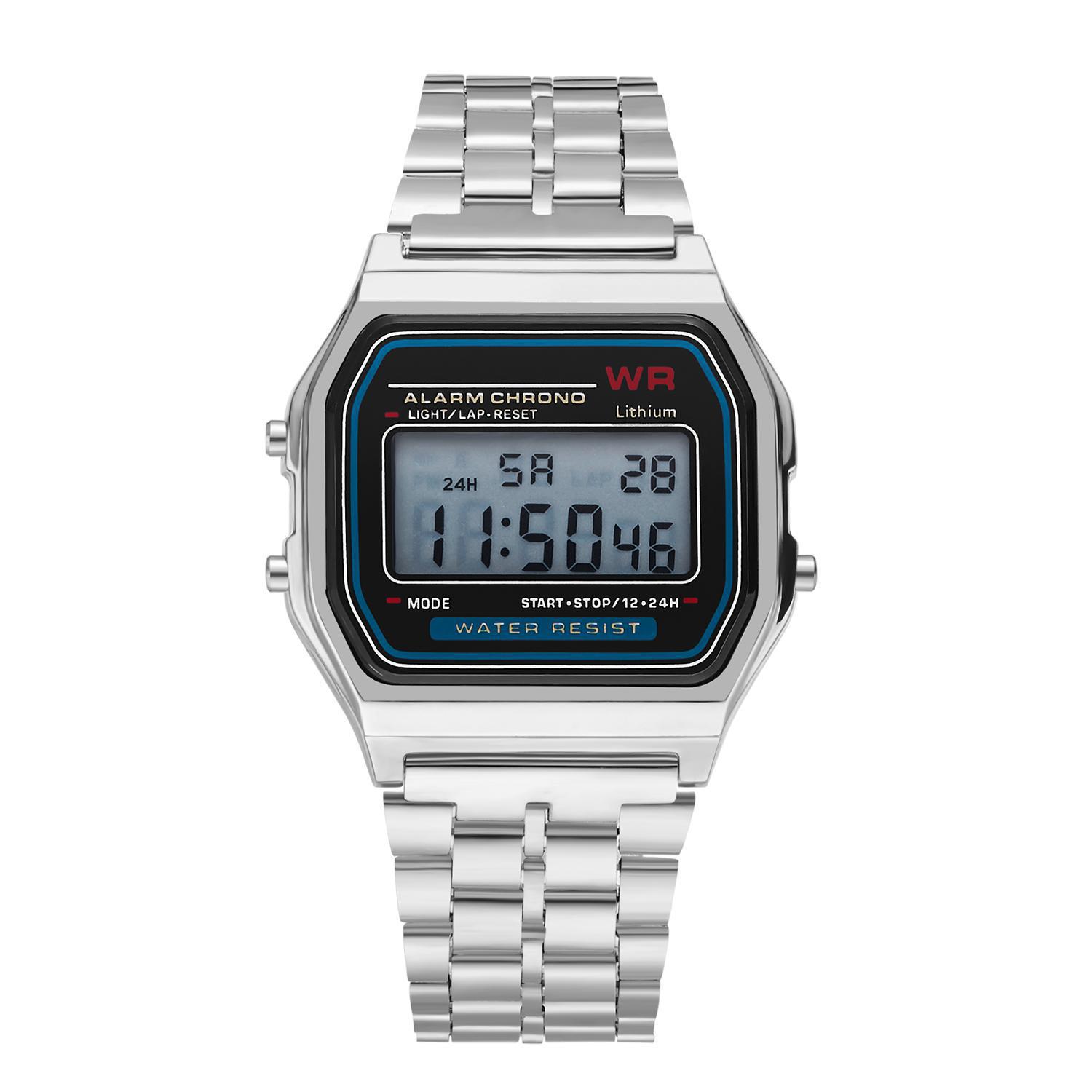 F-91W Steel Strap Watch Men Vi - Tropic Strap Vintage avaliação e preço