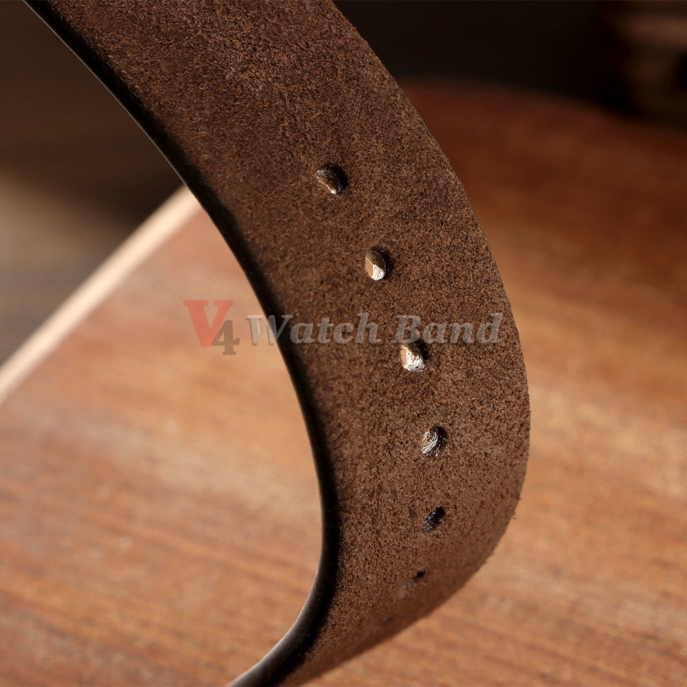 20mm 22mm High Quality Suede C - Suede Strap Watch avaliação e preço
