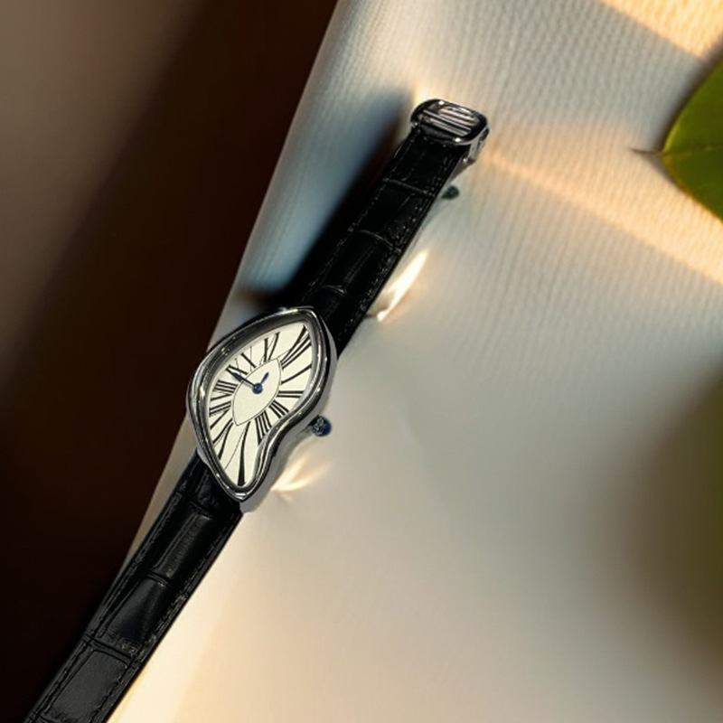 Medieval alien watches melt an - Leather Watch Band Men avaliação e preço
