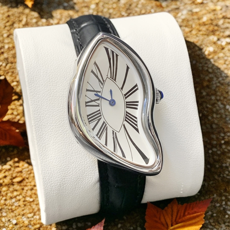 Medieval alien watches melt an - Leather Watch Band Men avaliação e preço