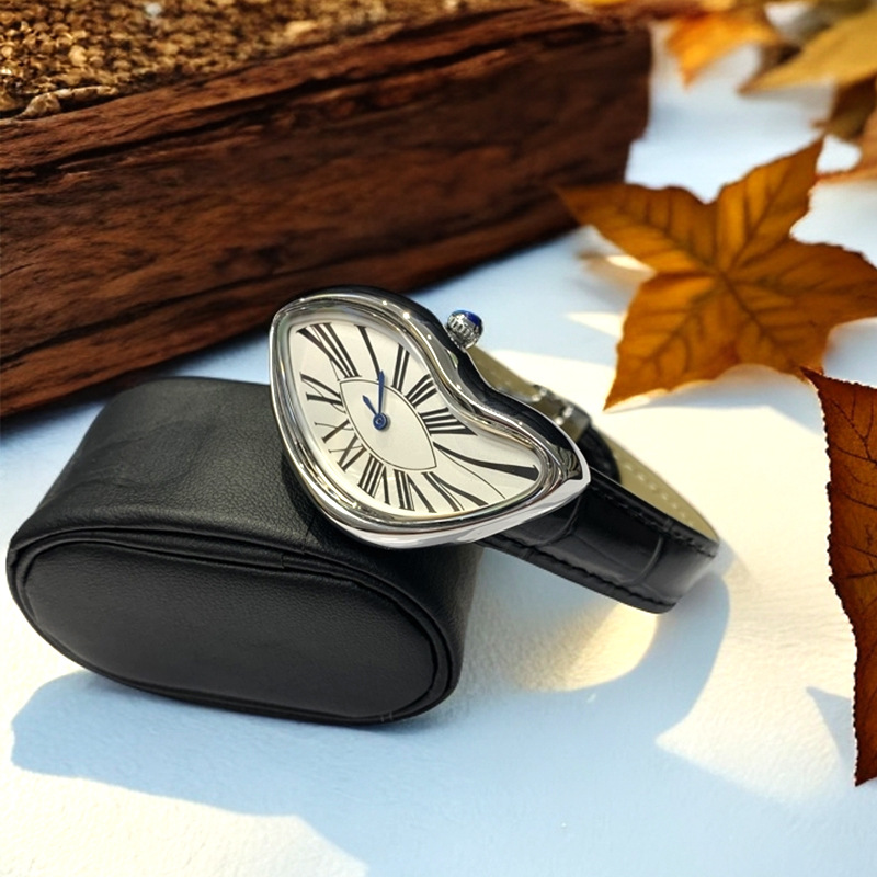 Medieval alien watches melt an - Leather Watch Band Men avaliação e preço