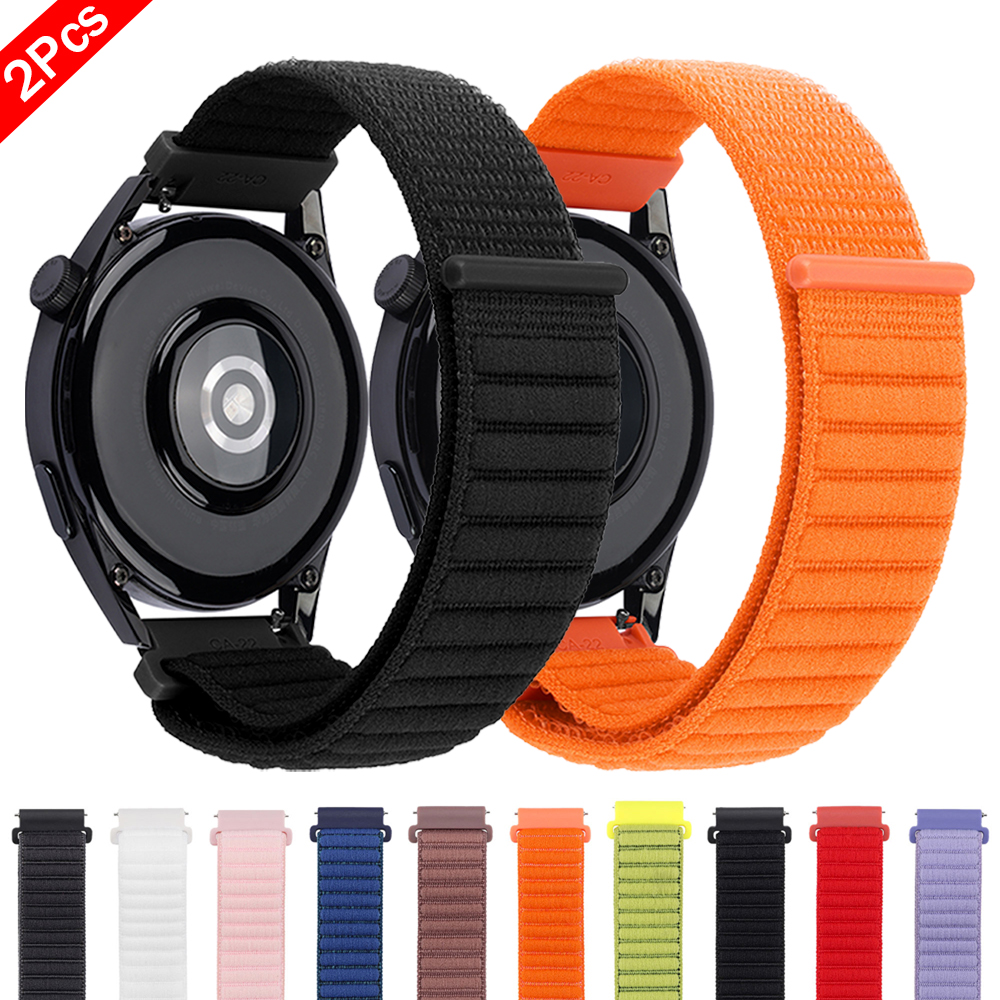 20mm 22mm Nylon Sport Strap Fo - Sport Loop Velcro avaliação e preço