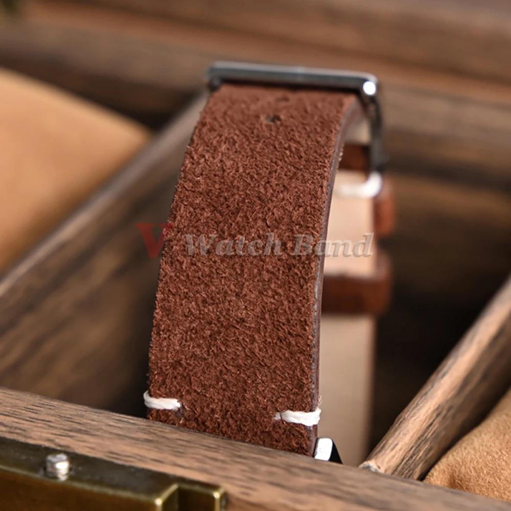 14mm 16mm 18mm Wristband Quick - Suede Strap Watch avaliação e preço
