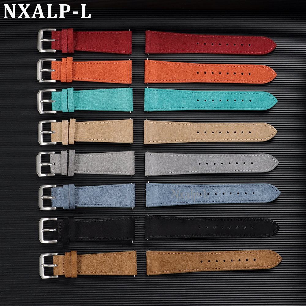 Vintage Suede Strap Soft Cowhi - Suede Strap Watch avaliação e preço