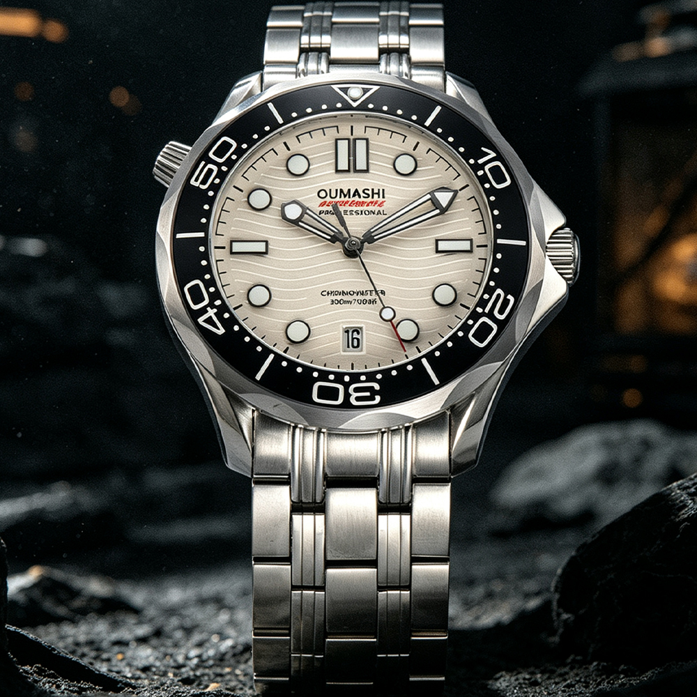 42mm luminous display men's wa - Stainless Bracelet Diver avaliação e preço