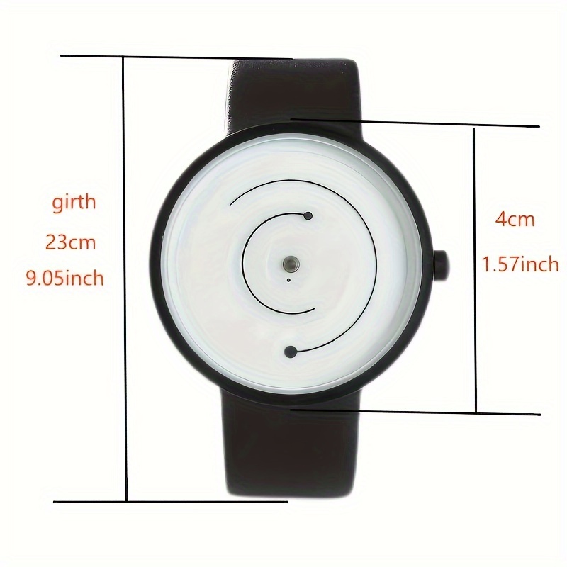 Fashion Creative Watch Men Spo - Leather Watch Band Men avaliação e preço