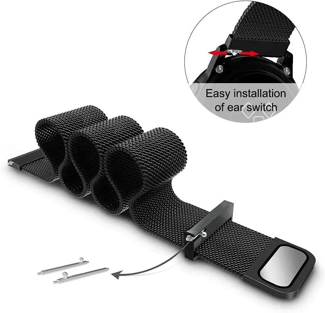 18mm Milanese Loop Strap For X - Milanese Loop Magnetic avaliação e preço