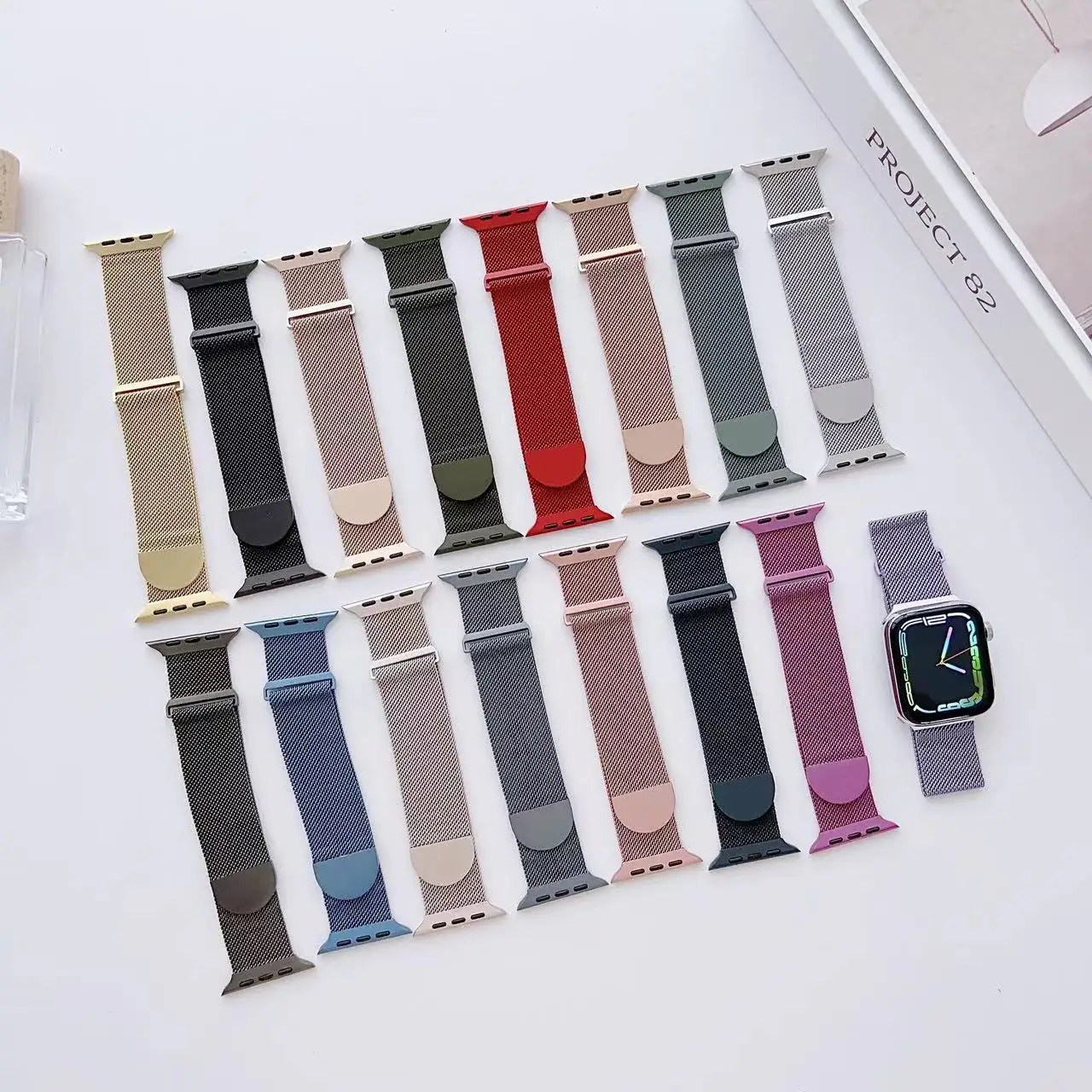 Milanese Metal Strap For Apple - Milanese Loop Magnetic avaliação e preço