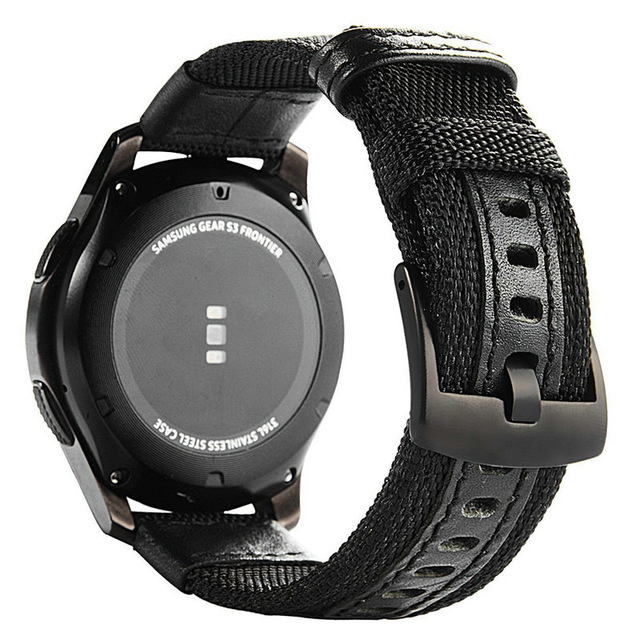 24MM Nylon Watch Band For TicW - Canvas Strap Watch avaliação e preço