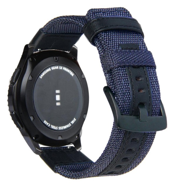 24MM Nylon Watch Band For TicW - Canvas Strap Watch avaliação e preço