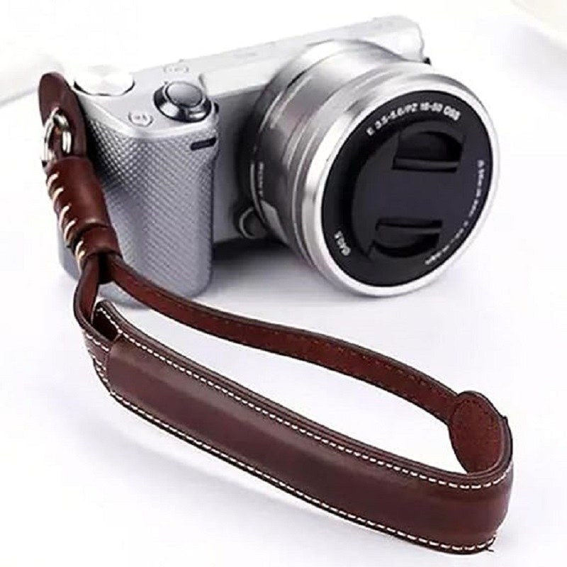 Quick Release Camera Wrist Str - Leather Strap Quick Release avaliação e preço