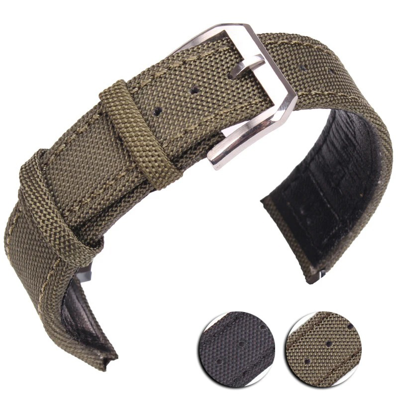 Nylon Genuine Leather Watch Ba - Nato Strap Nylon avaliação e preço