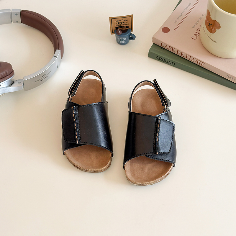 YUYIN Children's Open-Toe Sand - Sport Loop Velcro avaliação e preço