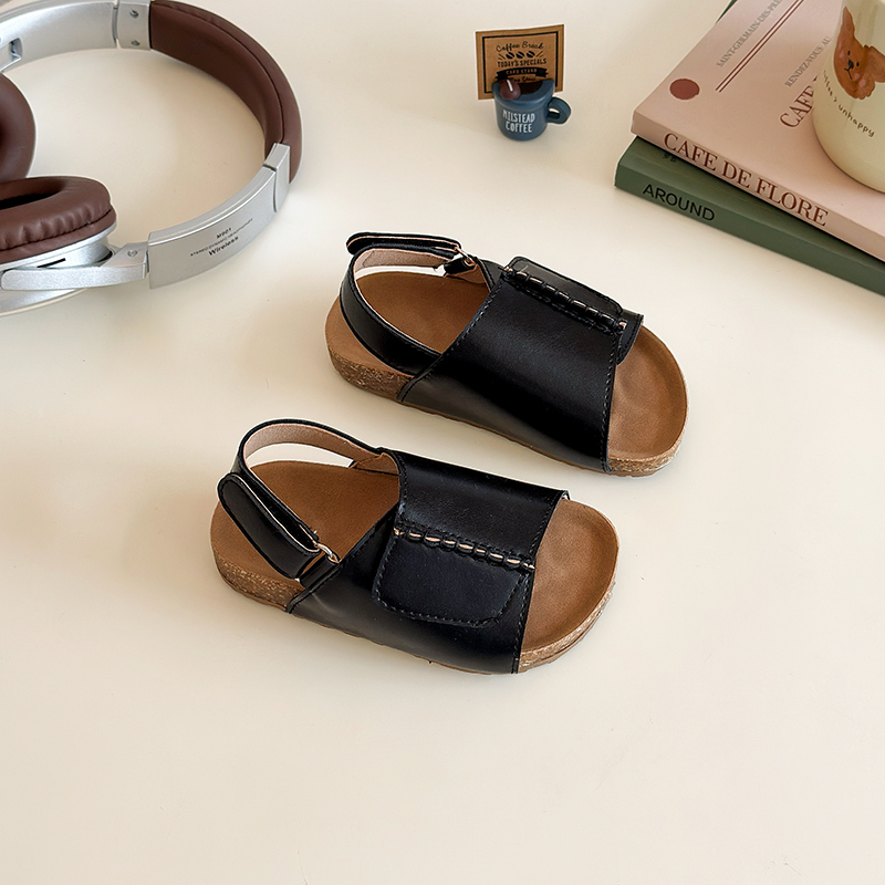 YUYIN Children's Open-Toe Sand - Sport Loop Velcro avaliação e preço
