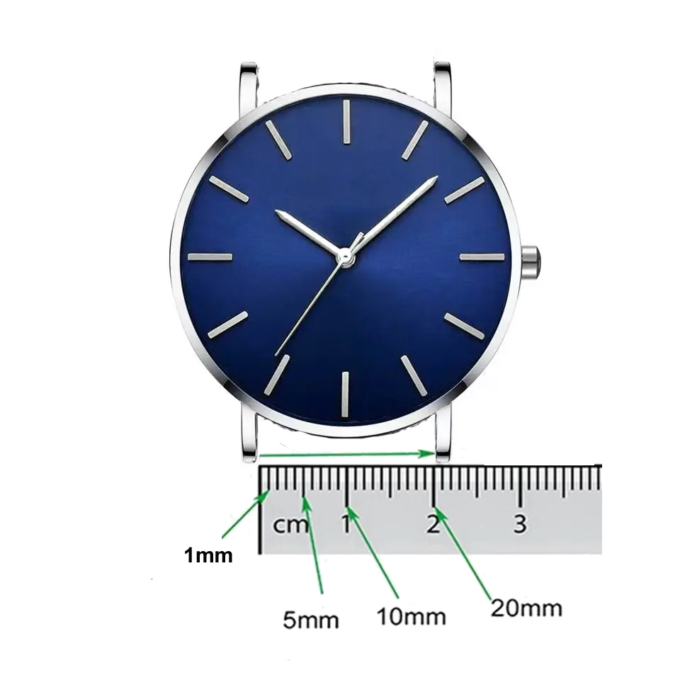 Denim Leather Strap 10mm 12mm  - Canvas Strap Watch avaliação e preço