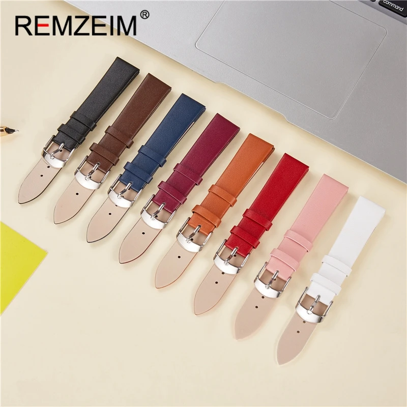 REMZEIM Soft Ultra-thin Calfsk - Suede Strap Watch avaliação e preço