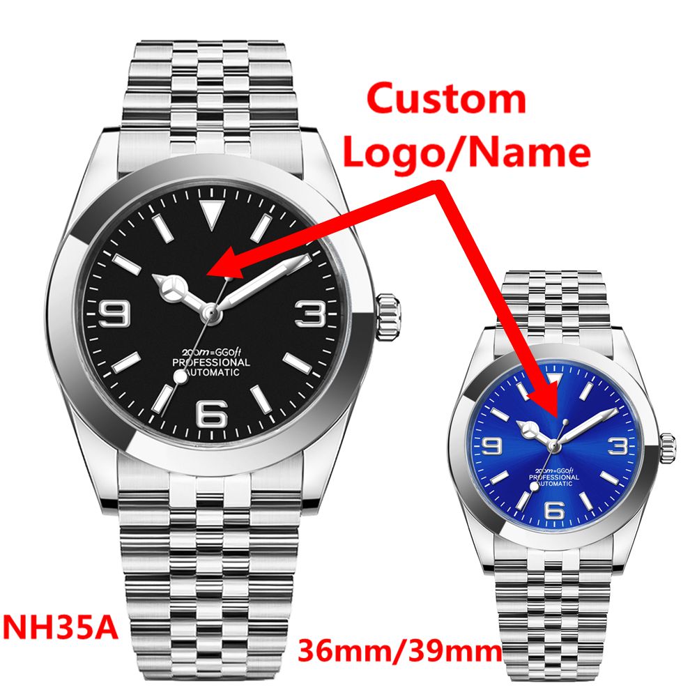 Custom Logo Luxury NH35 Watch  - Stainless Bracelet Diver avaliação e preço
