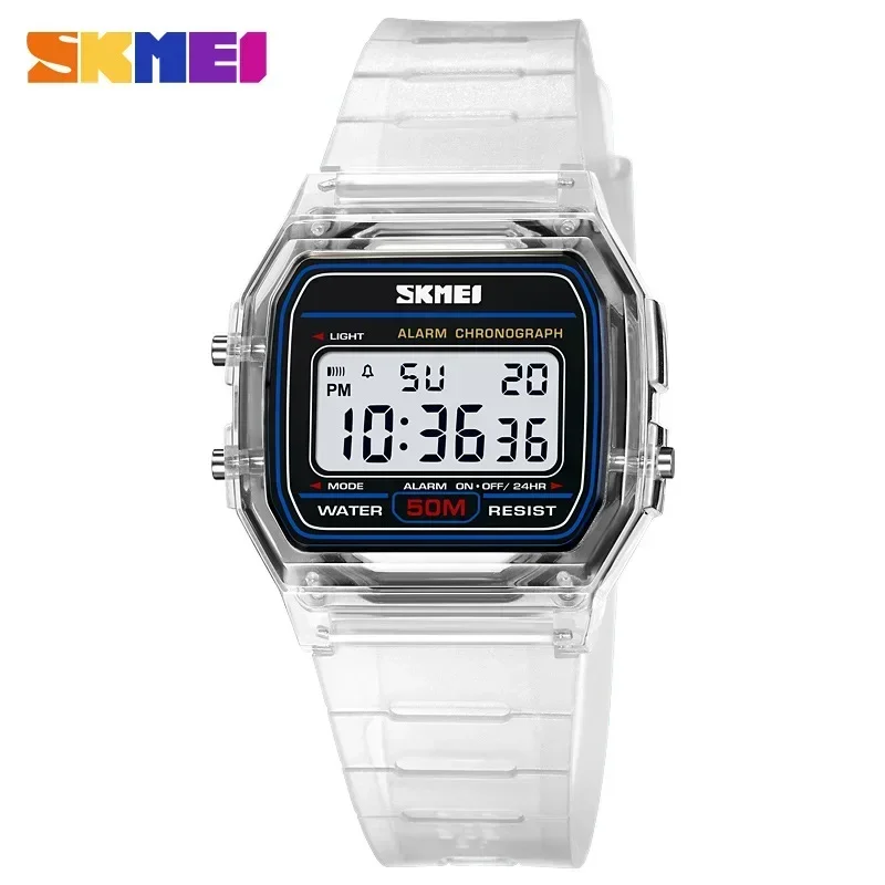 SKMEI 2056 Transparent TPU Str - Rubber Strap Diver avaliação e preço