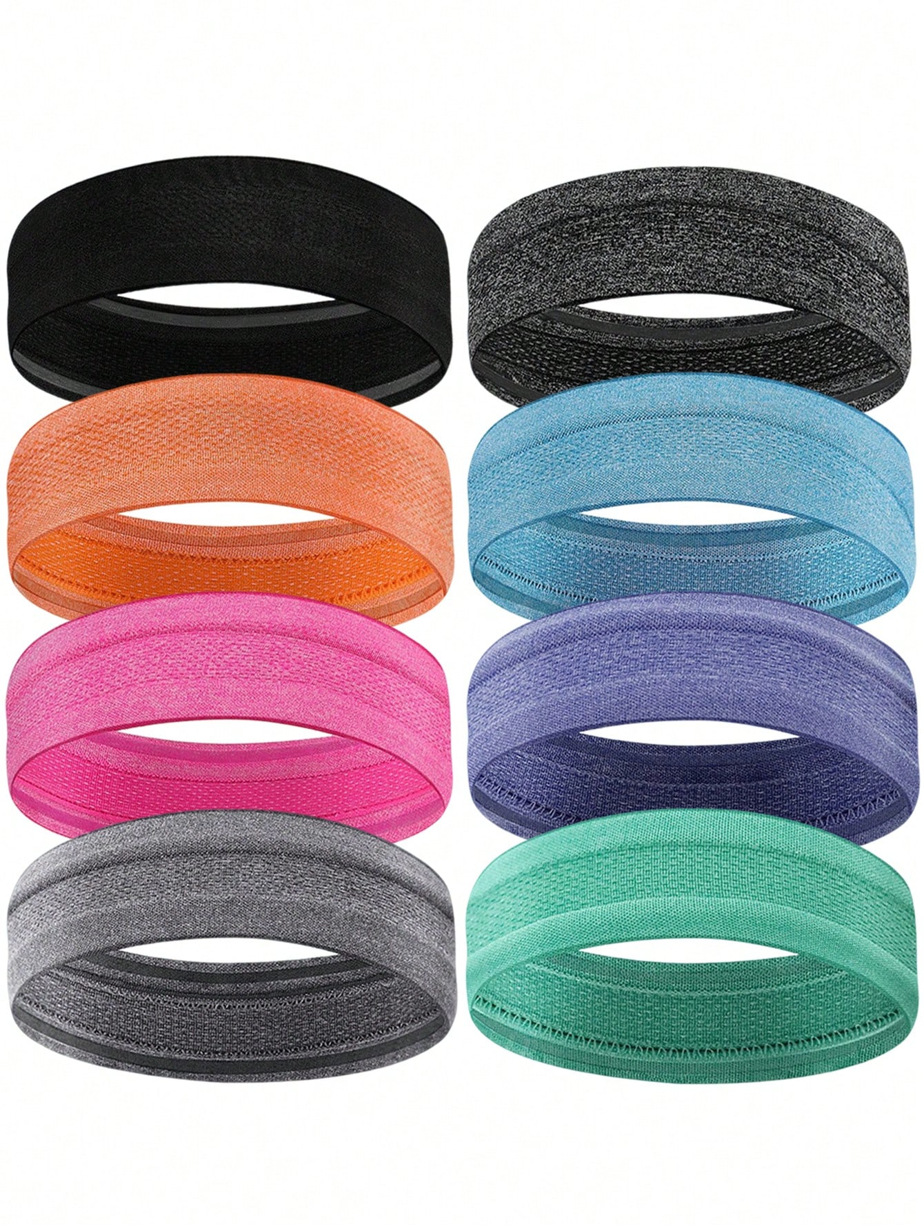 Sweatbands Non Slip Headbands  - Silicone Band Women avaliação e preço