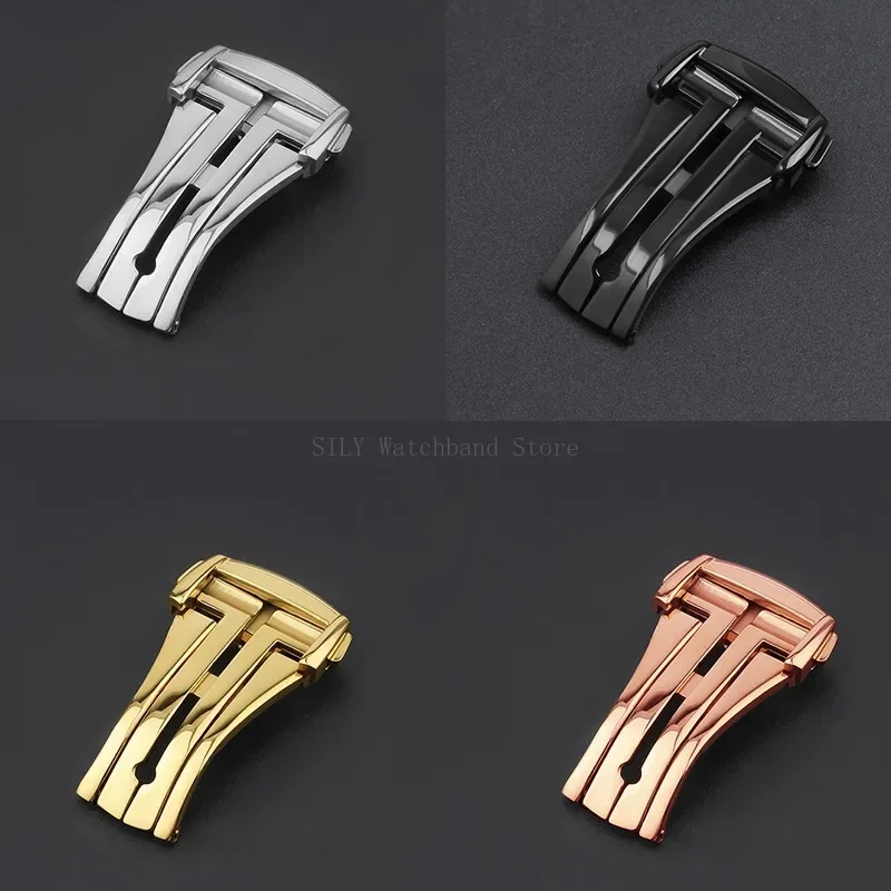 Stainless Steel Deployment Cla - Butterfly Clasp Deployant avaliação e preço