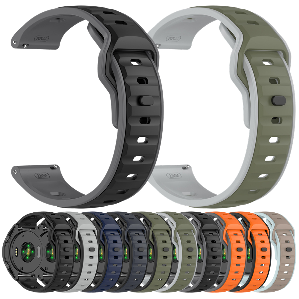 20 22mm Silicone Strap For Pol - Silicone Watch Band 22Mm avaliação e preço