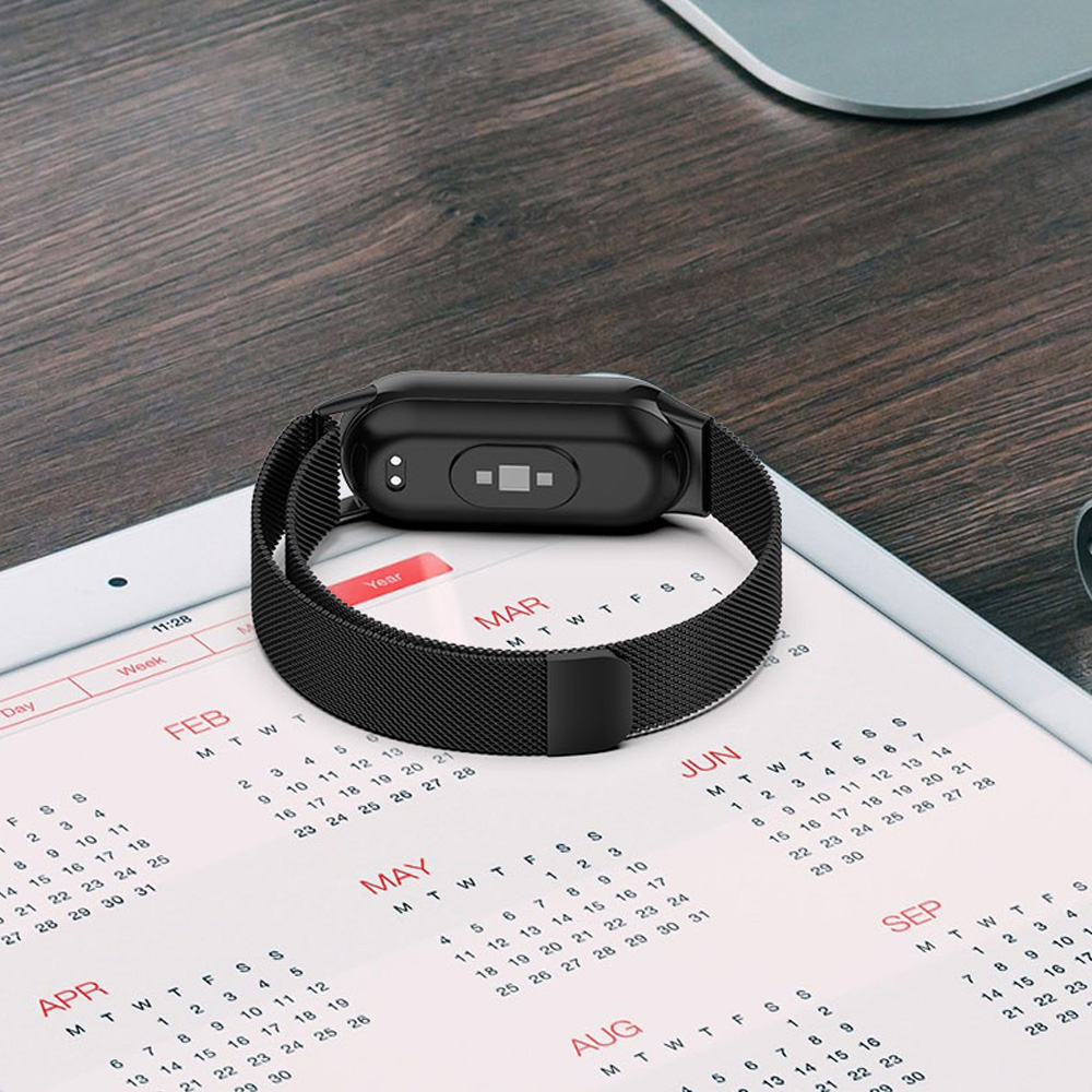 Strap For Xiaomi Mi Band 8 9 a - Milanese Loop Magnetic avaliação e preço