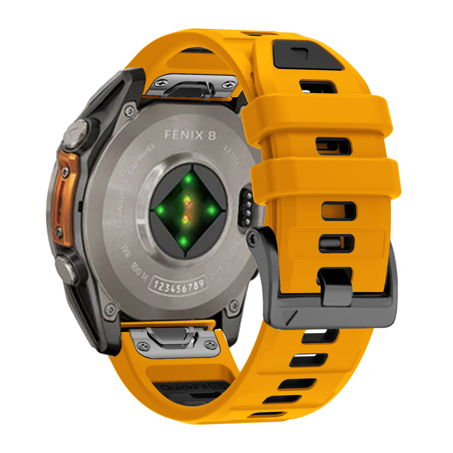 QuickFit 26mm 22mm Silicone Wa - Silicone Watch Band 22Mm avaliação e preço